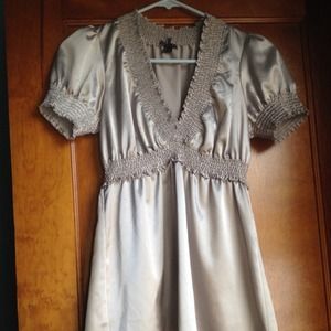 Forever metallic blouse.