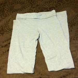 Grey yoga pants