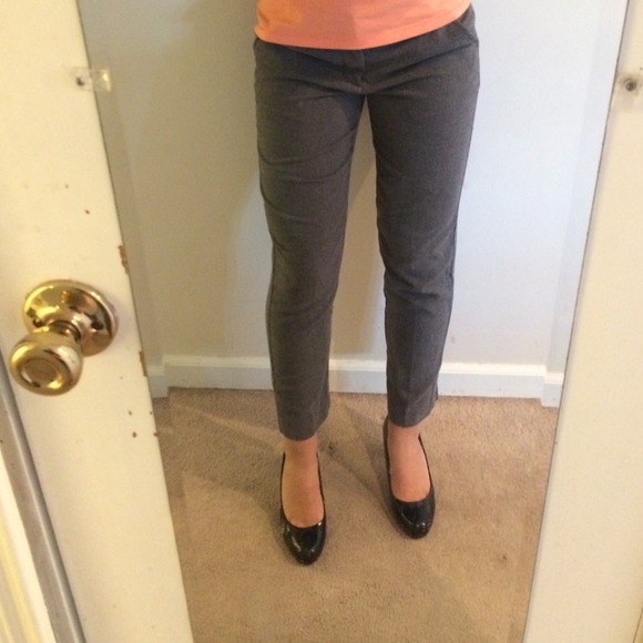 Merona Grey ankle dress and blue pants- size 2