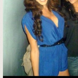 Blue romper