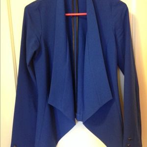 Royal blue blazer worn once