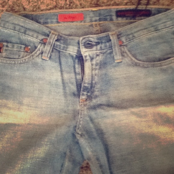 AG Bloomingdales jeans size 25 regular. Soft denim