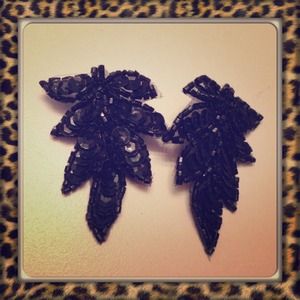 🎀Black Sequin Earrings🎀