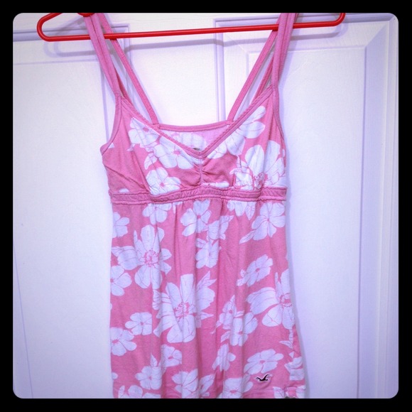 Adorable Pink Beachy Tank Top 🌺