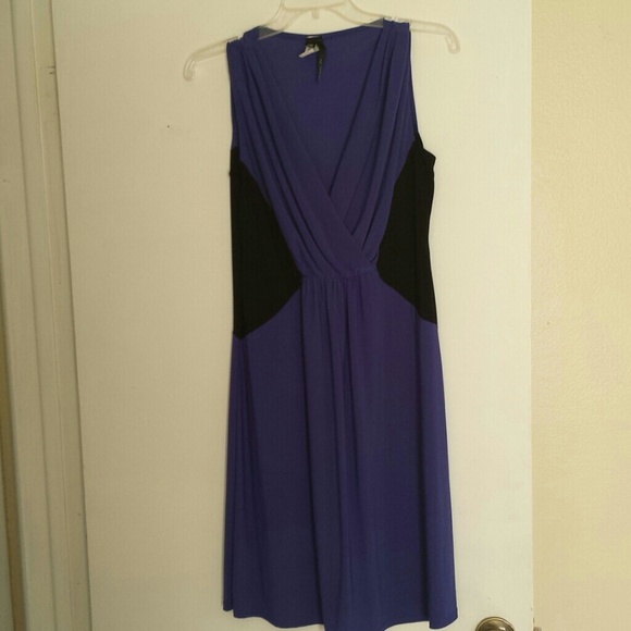 Beautiful Blue and Black dress