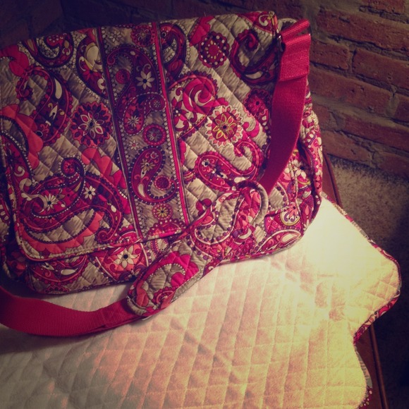 Vera Bradley Messenger Baby Bag