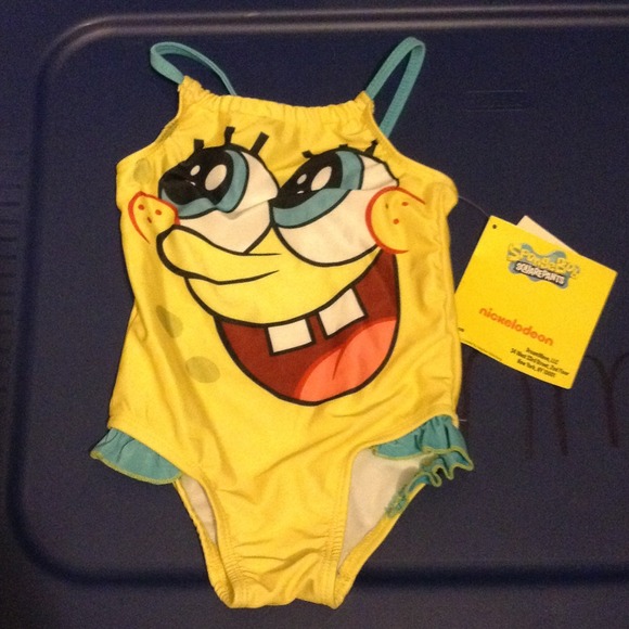 spongebob bathing suit