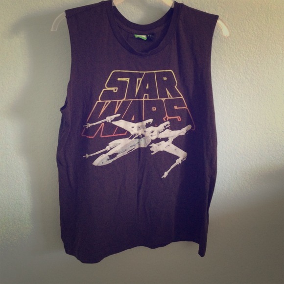 SOLD Star Wars Grey Tank