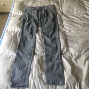 Gray forever 21 skinny jeans