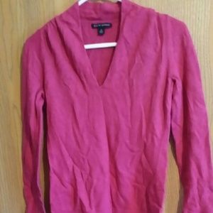 Long sleeve pink sweater