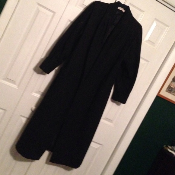 Long black coat