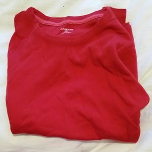 Red shirt long sleeve