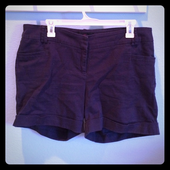 SOLD Purply Blue High Waisted Shorts