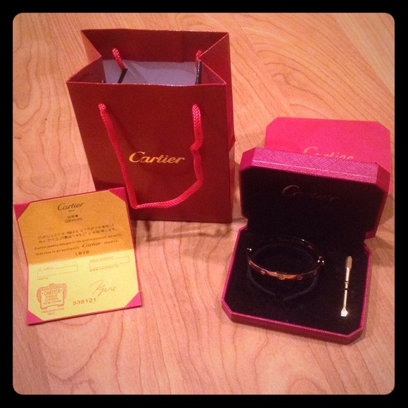 Authentic Cartier LOVE bracelet