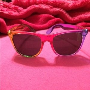 Rainbow PINK sunglasses