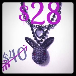 Betsey Johnson Rabbit Necklace