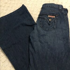 Hudson Wide Leg Jeans Size 27