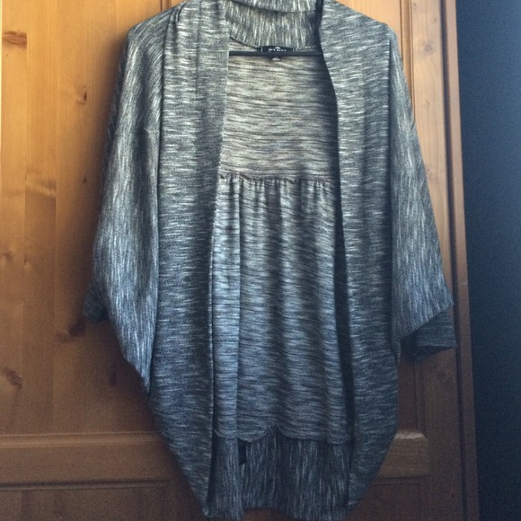 Grey cardigan