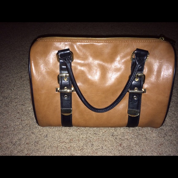 Brown and Black Express purse, only worn one time