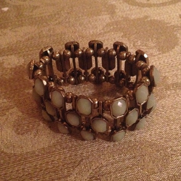 Ann Taylor Loft Light Green Bracelet