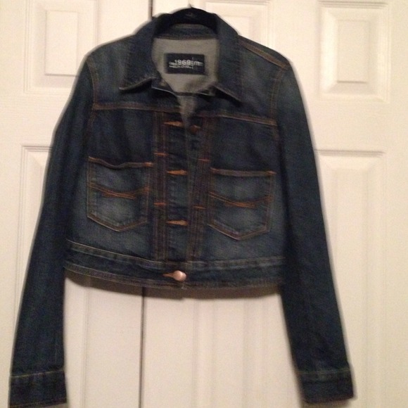 SHORT jean jacket. GAP. 1969 (great year)