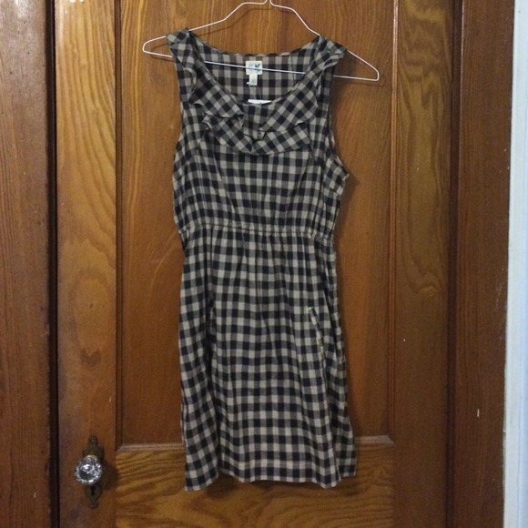 Anthropologie Plaid Dress