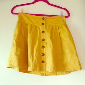 Yellow skirt