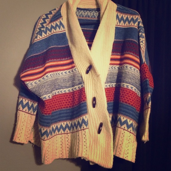 Brand new aztec/tribal sweater. Worn once