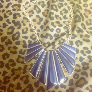 Beautiful navy blue necklace