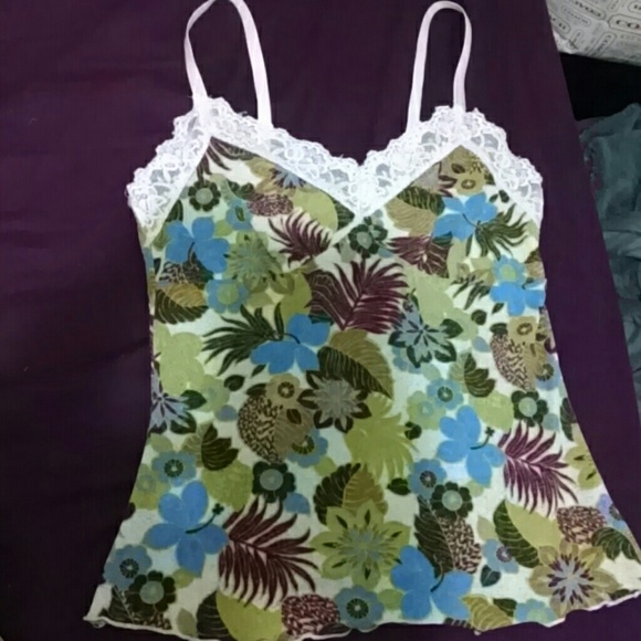 Lace tank