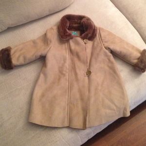 SOLD  Baby Zara Shearling Coat
