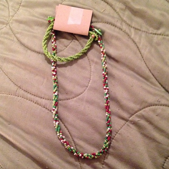 Matching bracelet and necklace