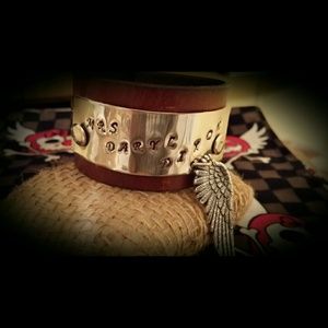 Mrs. Daryl Dixon Leather cuff bracelet
