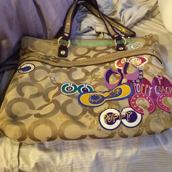 SOLD 100% Authentic coach purse/bag