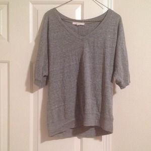 Grey pull over sweater slightly oversized
