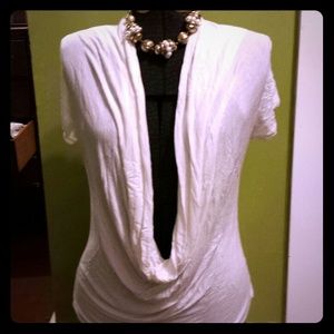 Cute summer draped top