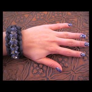 Banana republic braided chain bracelette