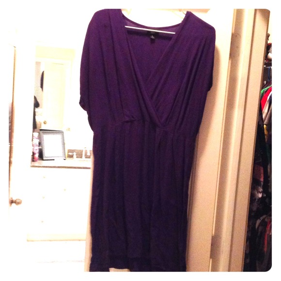 Purple summer dress