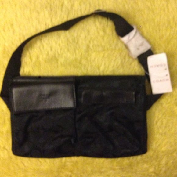Black Waist bag or money bag