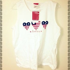SALE !America tanktop brand new !