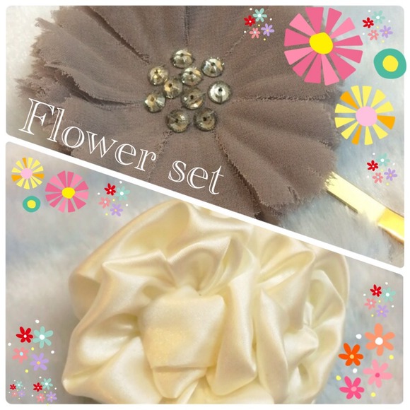 ⤵️CLEARANCE⤵️ Flower clip set