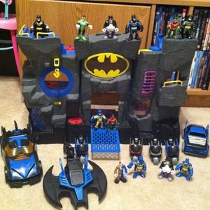 SOLD!!!!!!!!!!!!!!batman figure lot 21 pc