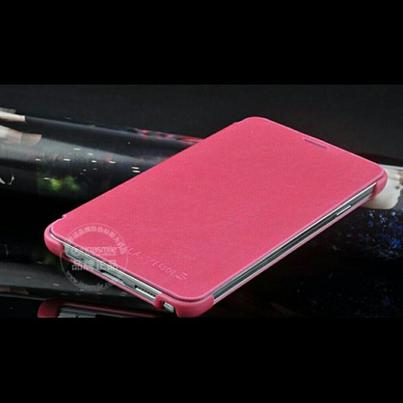 Samsung Note3 Flip Leather case w. Free screen cov