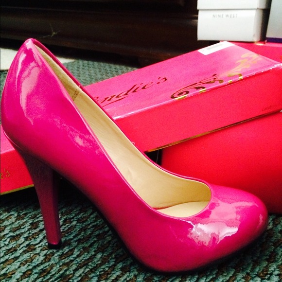Candies in pushia pink heels