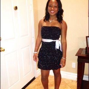 Strapless Short Dress