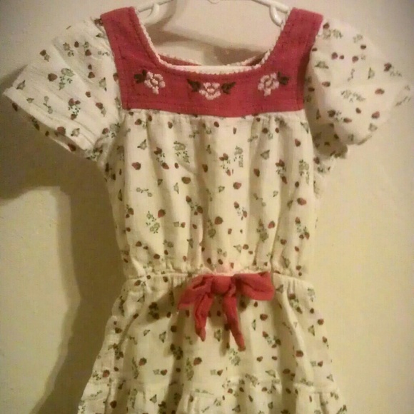Harajuku Mini Peasant Boho dress little girls 3T