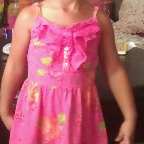 Cherokee Target floral dress little girls 4/5 xs