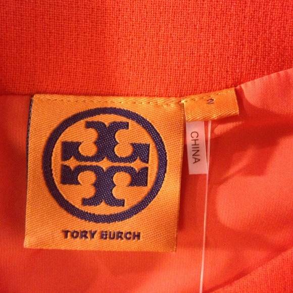 Tory Burch Walsh Wool A-Line Poppy Red Size 2 💃 - Picture 4 of 4