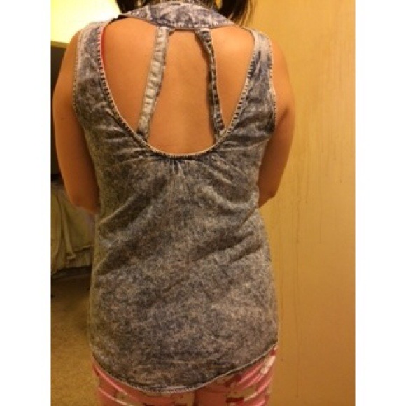 ❌Sold❌ Acid wash button up - Picture 4 of 4