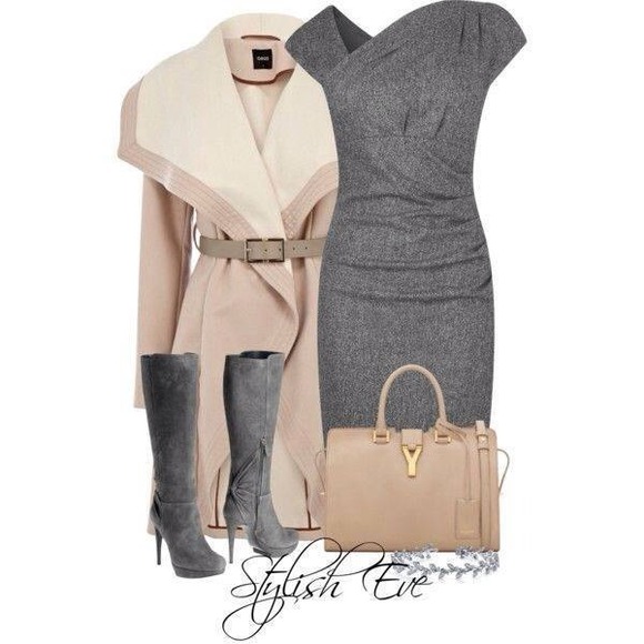 Looking for this gray dress.